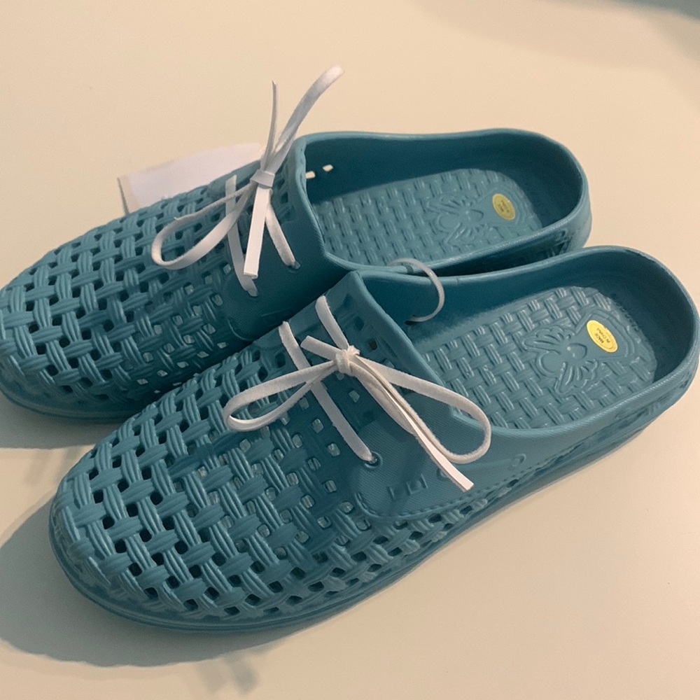Blue Barbara king sole steppers garden shoes